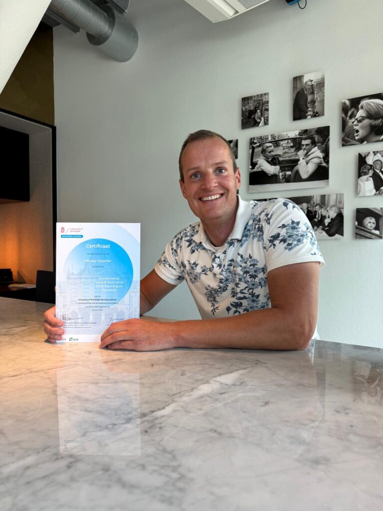 ESG-certificaat behaald door Wouter Visscher